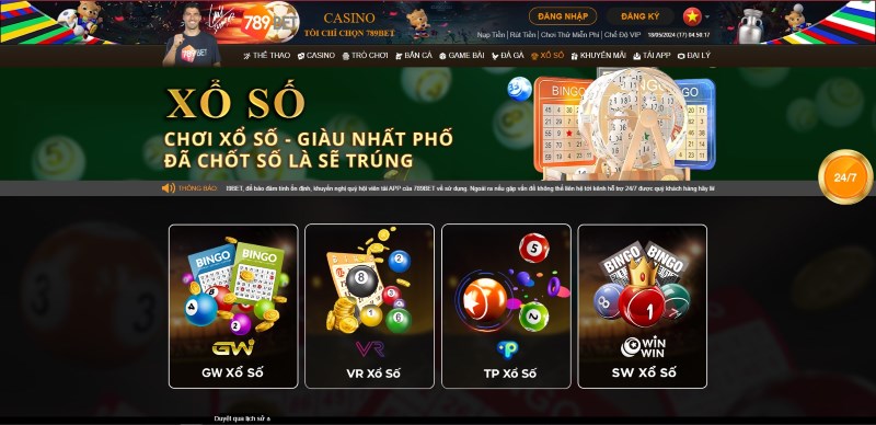 Xổ số 789bet